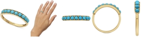 EFFY Collection EFFY&reg; Turquoise Band in 14k Gold